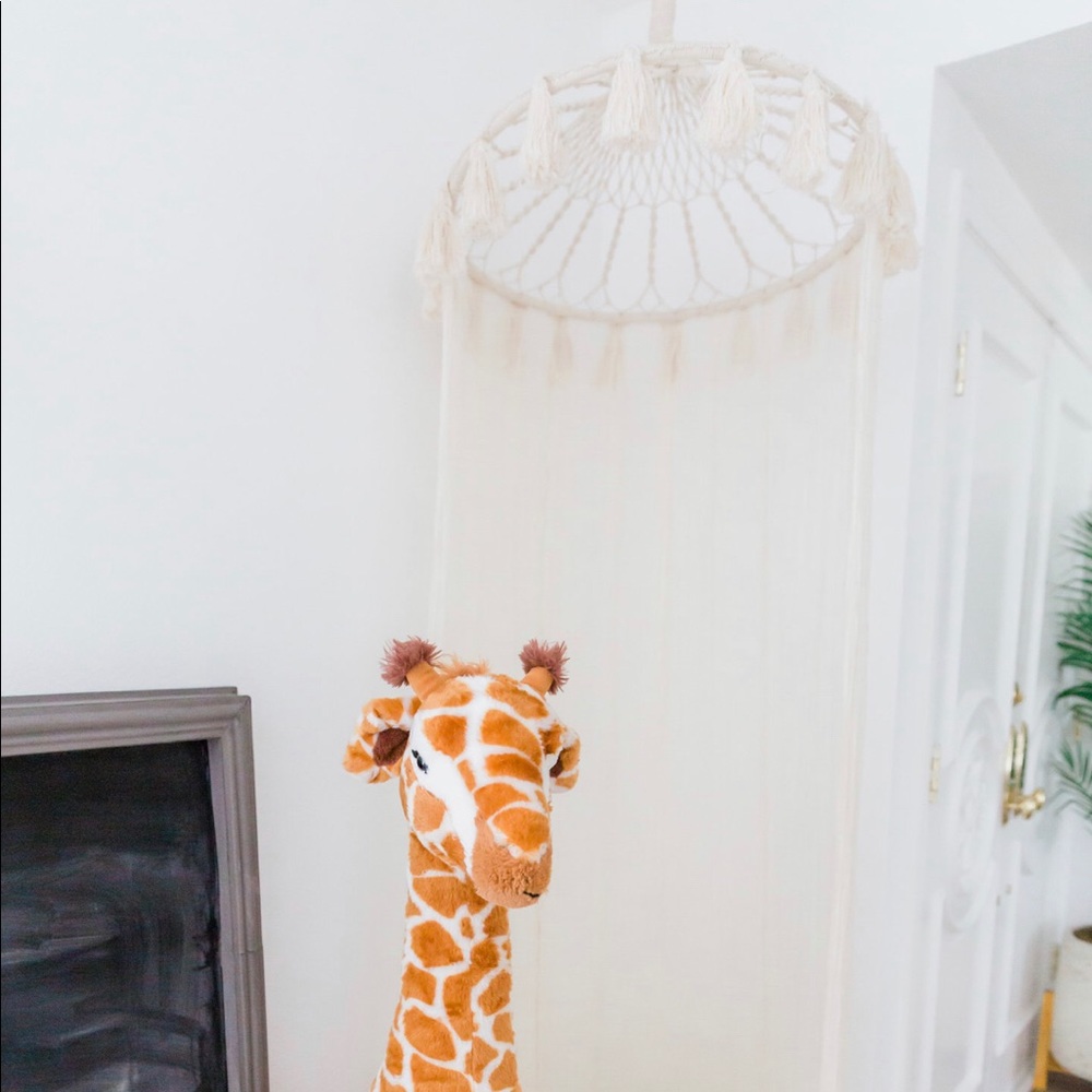 World Market Sheer Boho Canopy